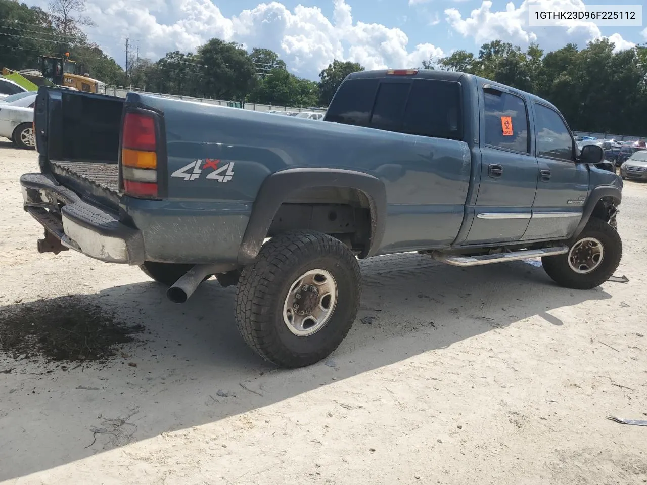 2006 GMC Sierra K2500 Heavy Duty VIN: 1GTHK23D96F225112 Lot: 72020484