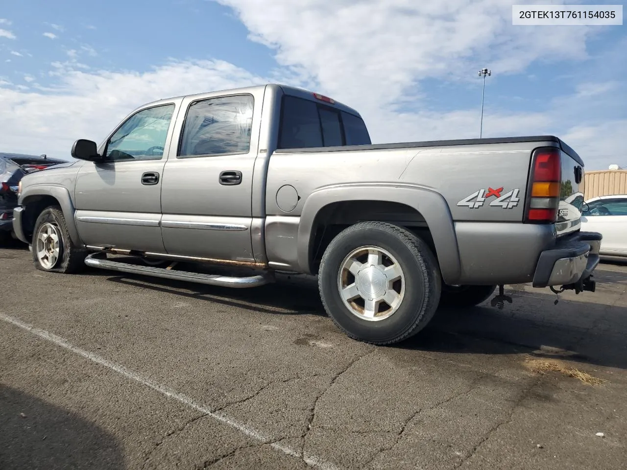 2006 GMC New Sierra K1500 VIN: 2GTEK13T761154035 Lot: 72056684