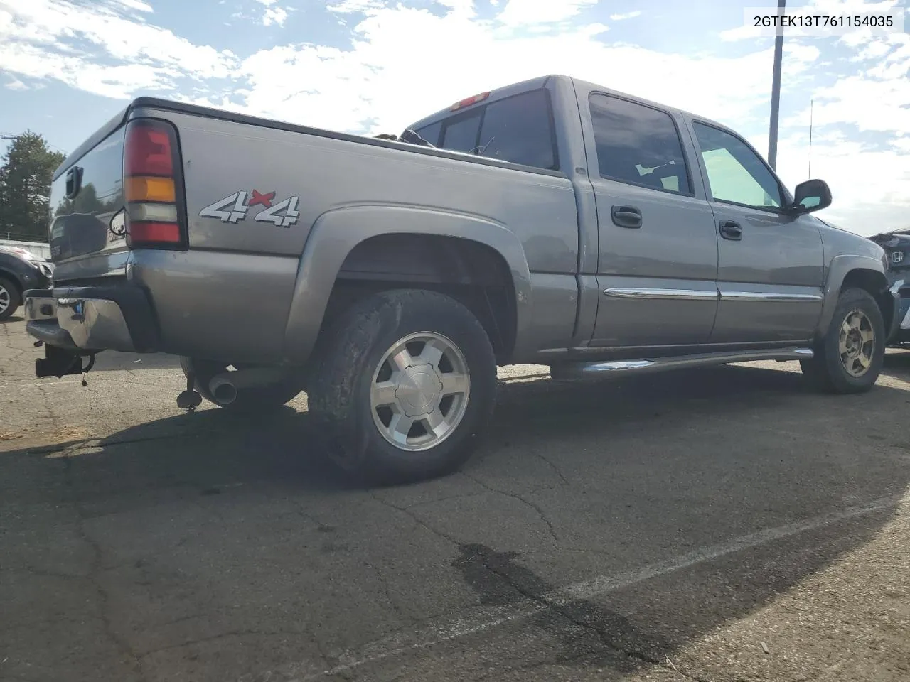 2006 GMC New Sierra K1500 VIN: 2GTEK13T761154035 Lot: 72056684