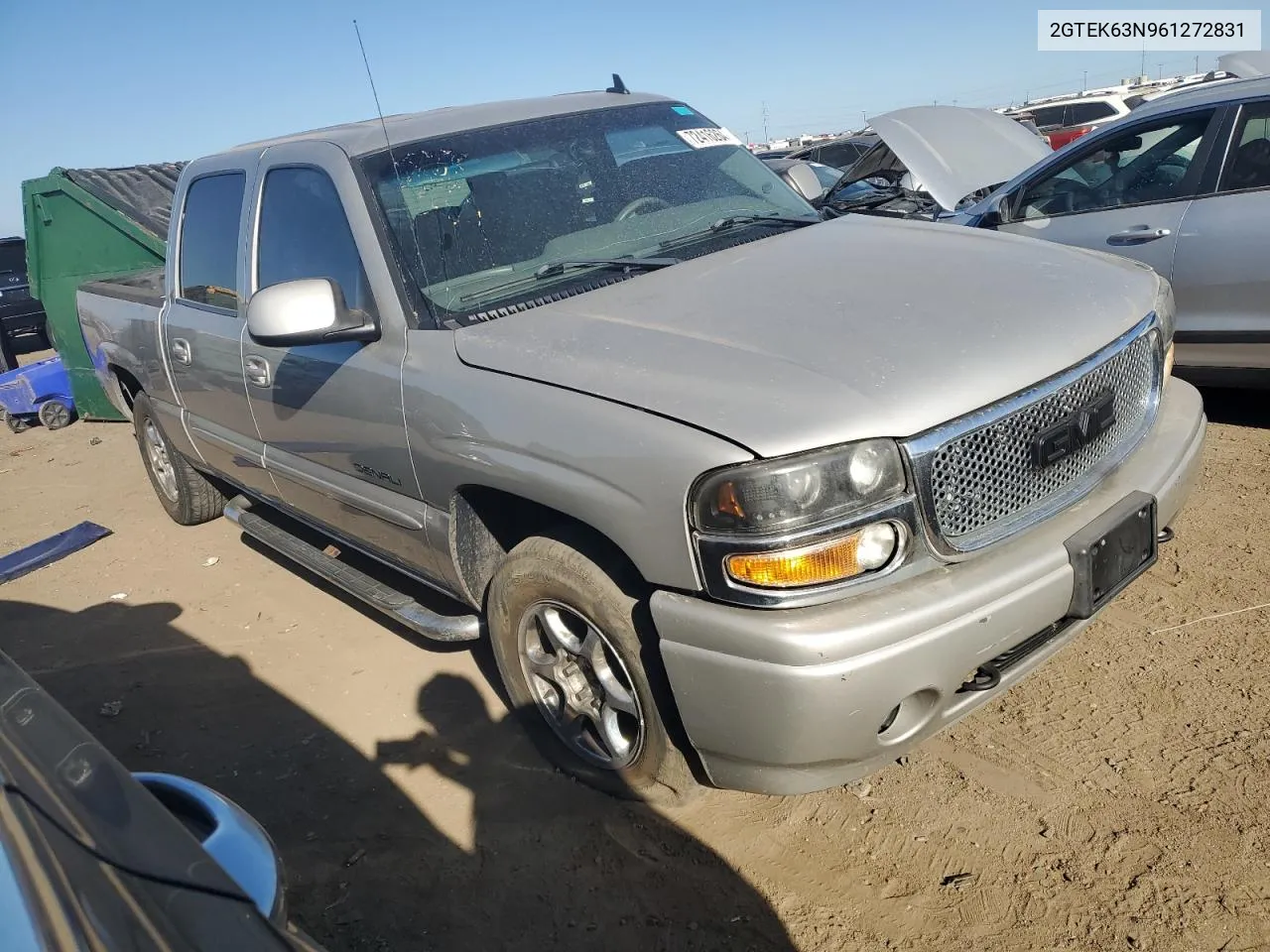 2006 GMC Sierra K1500 Denali VIN: 2GTEK63N961272831 Lot: 72416264