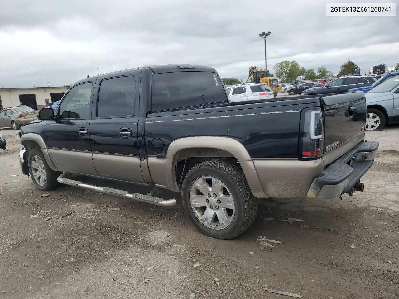 2006 GMC New Sierra K1500 VIN: 2GTEK13Z661260741 Lot: 72443334