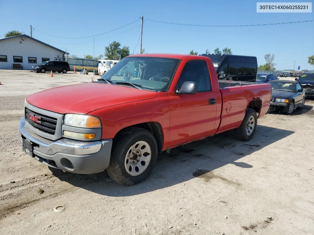 2006 GMC New Sierra C1500 VIN: 3GTEC14X06G255231 Lot: 72630804