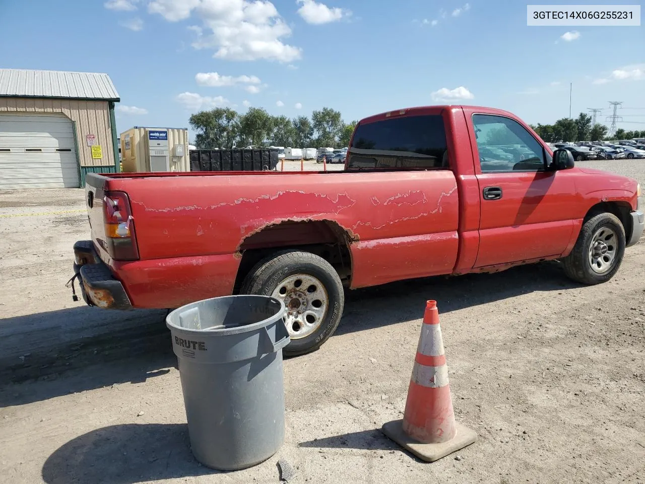 2006 GMC New Sierra C1500 VIN: 3GTEC14X06G255231 Lot: 72630804