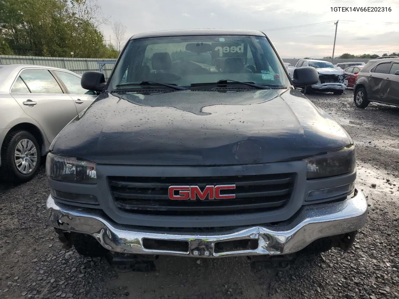 2006 GMC New Sierra K1500 VIN: 1GTEK14V66E202316 Lot: 72832094