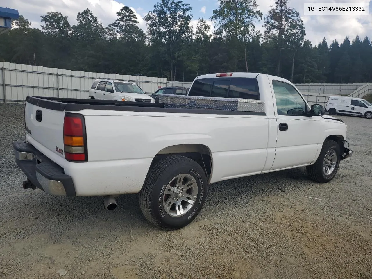 2006 GMC New Sierra C1500 VIN: 1GTEC14V86E213332 Lot: 72988074