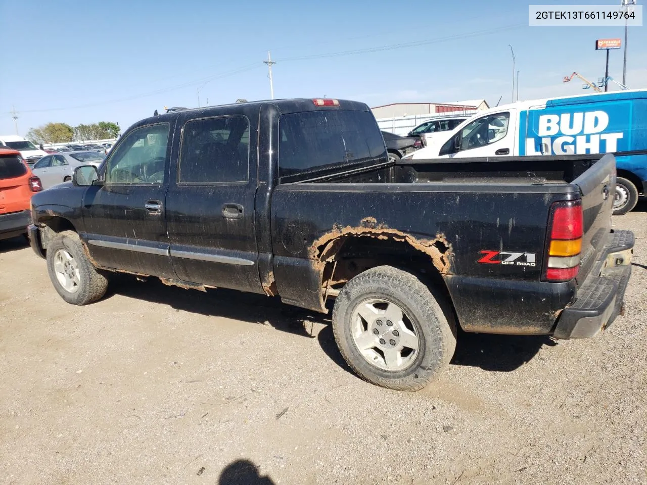 2006 GMC New Sierra K1500 VIN: 2GTEK13T661149764 Lot: 73083304