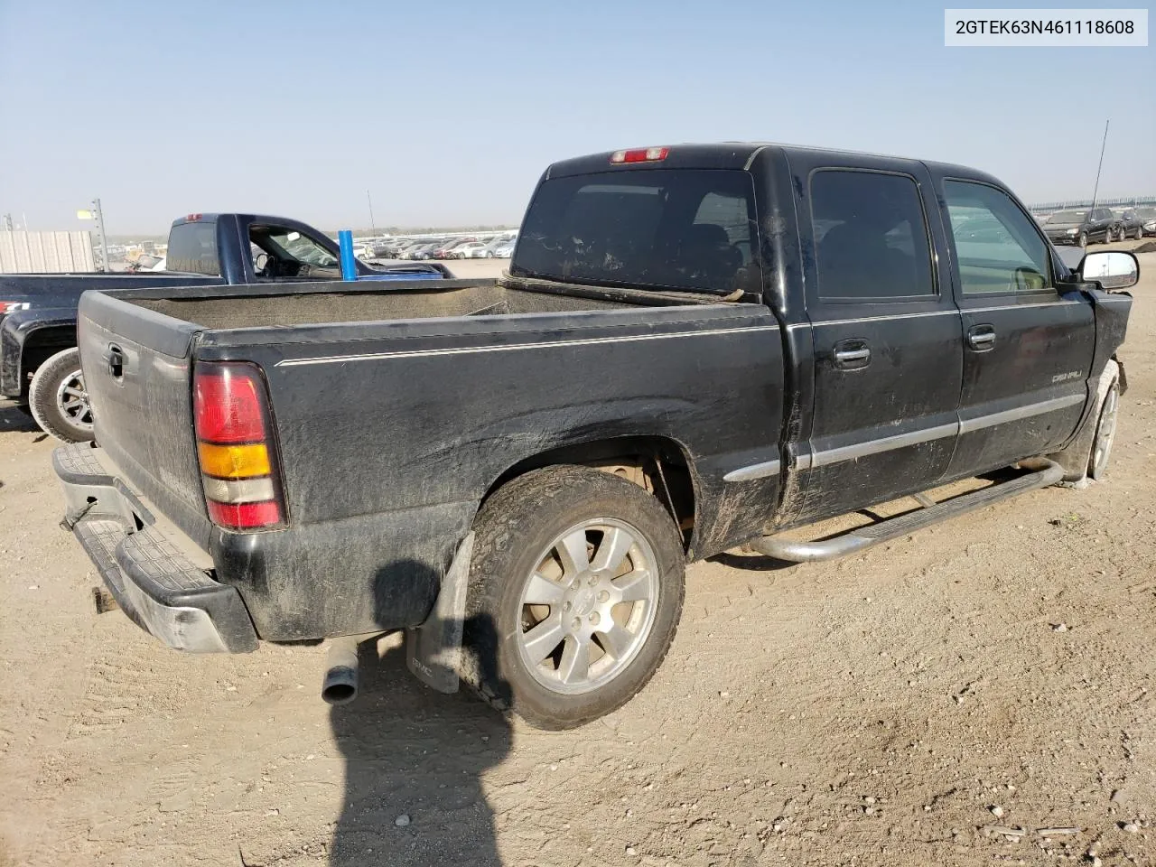 2006 GMC Sierra K1500 Denali VIN: 2GTEK63N461118608 Lot: 73124624