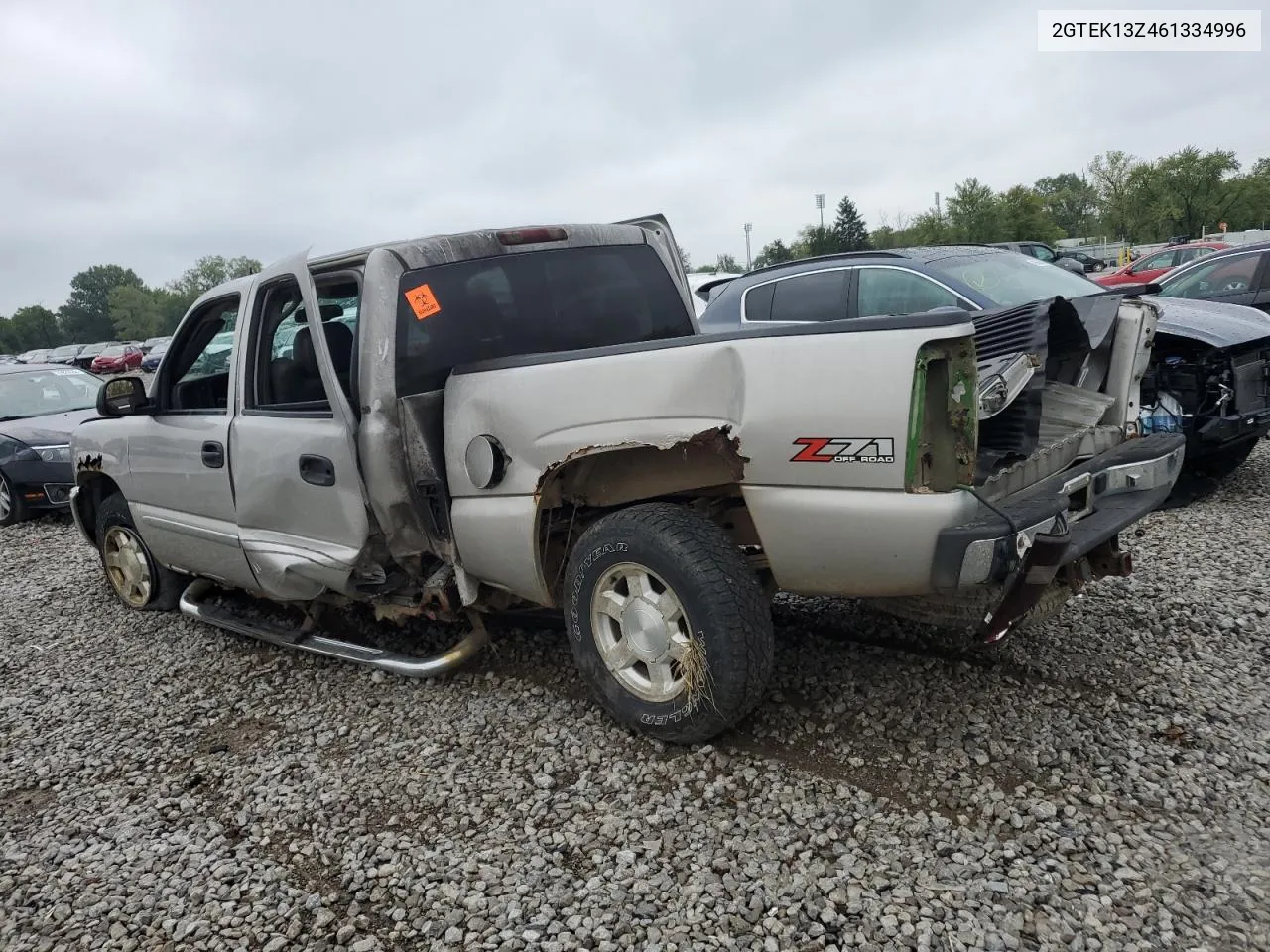 2006 GMC New Sierra K1500 VIN: 2GTEK13Z461334996 Lot: 73184994