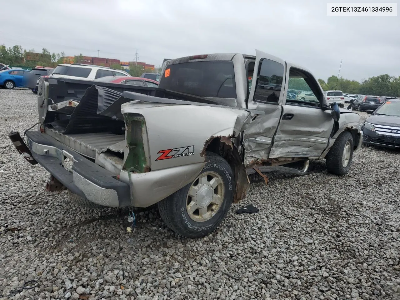 2006 GMC New Sierra K1500 VIN: 2GTEK13Z461334996 Lot: 73184994