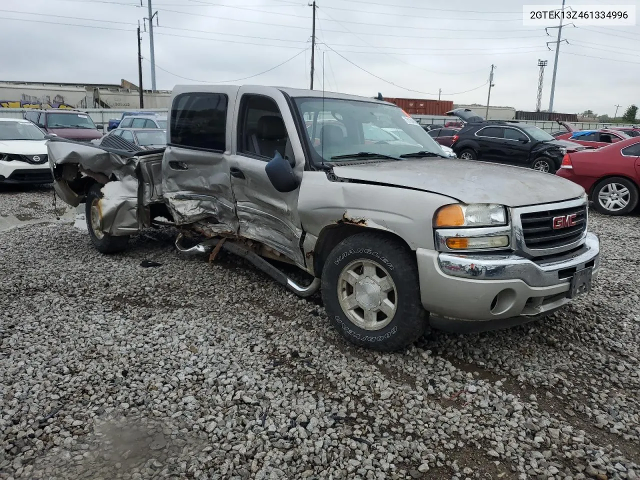 2006 GMC New Sierra K1500 VIN: 2GTEK13Z461334996 Lot: 73184994