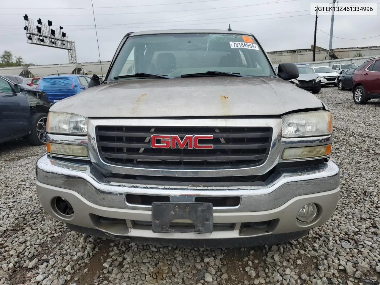 2006 GMC New Sierra K1500 VIN: 2GTEK13Z461334996 Lot: 73184994