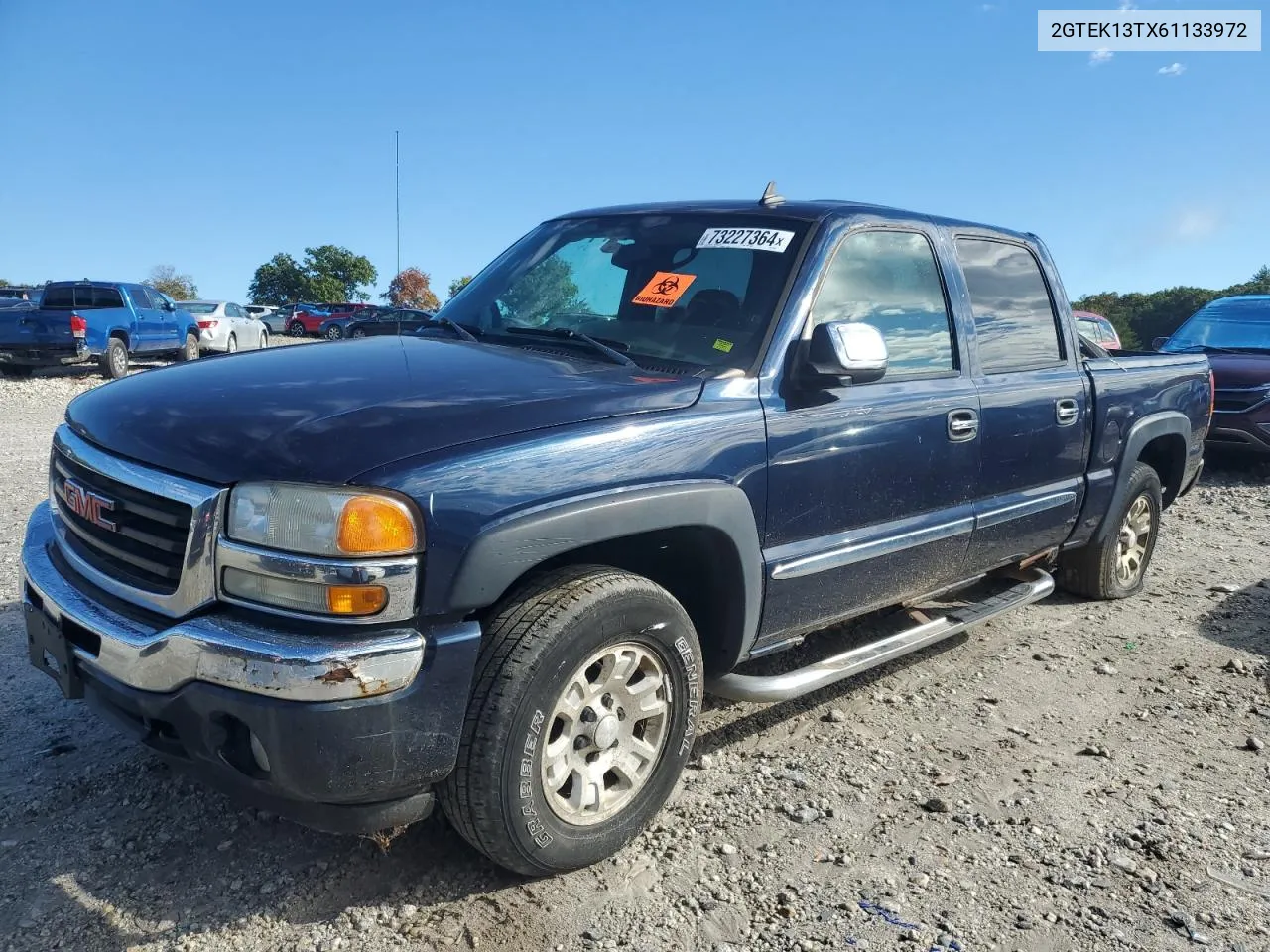 2006 GMC New Sierra K1500 VIN: 2GTEK13TX61133972 Lot: 73227364