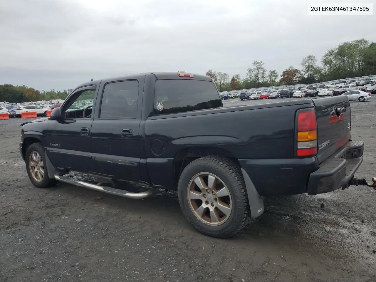 2006 GMC Sierra K1500 Denali VIN: 2GTEK63N461347595 Lot: 73427334