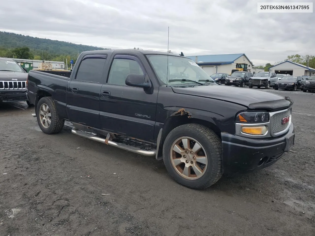 2006 GMC Sierra K1500 Denali VIN: 2GTEK63N461347595 Lot: 73427334