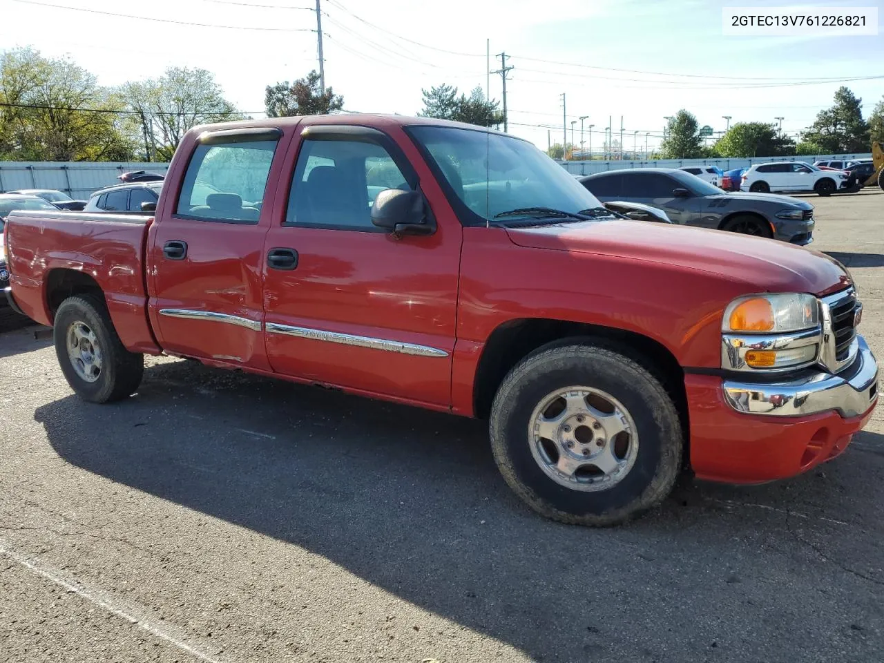 2006 GMC New Sierra C1500 VIN: 2GTEC13V761226821 Lot: 73591574