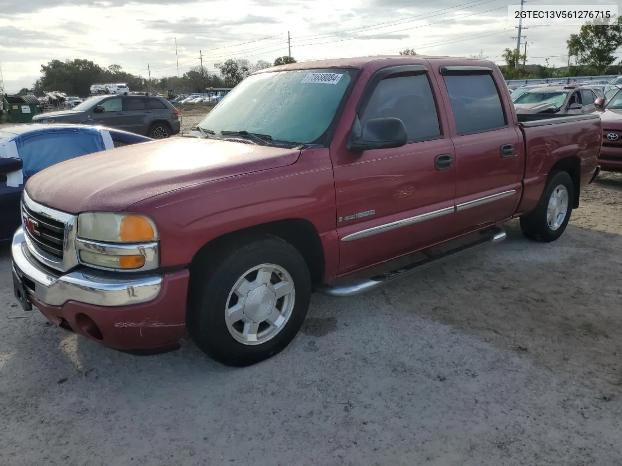 2006 GMC New Sierra C1500 VIN: 2GTEC13V561276715 Lot: 73688084