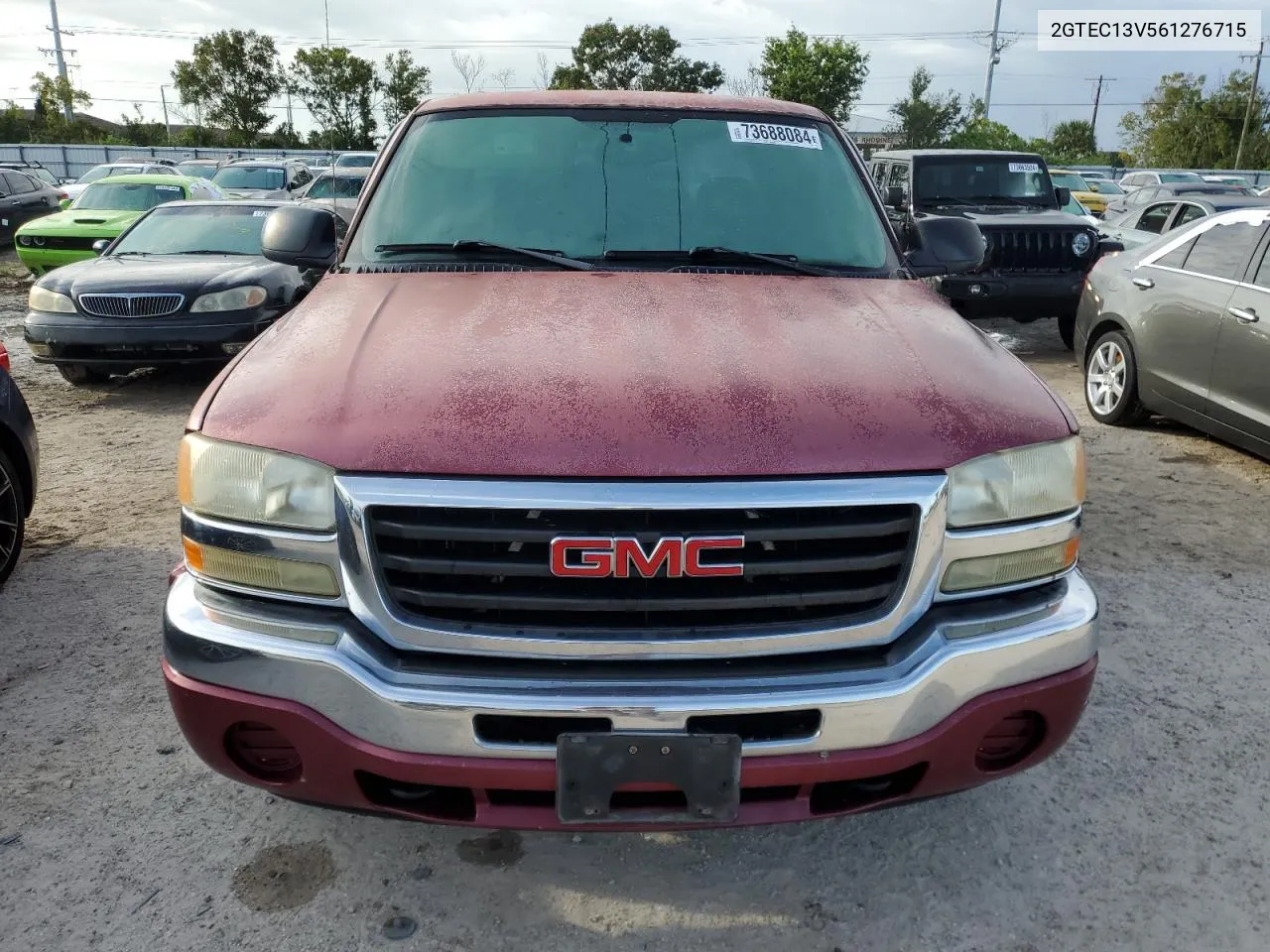 2006 GMC New Sierra C1500 VIN: 2GTEC13V561276715 Lot: 73688084