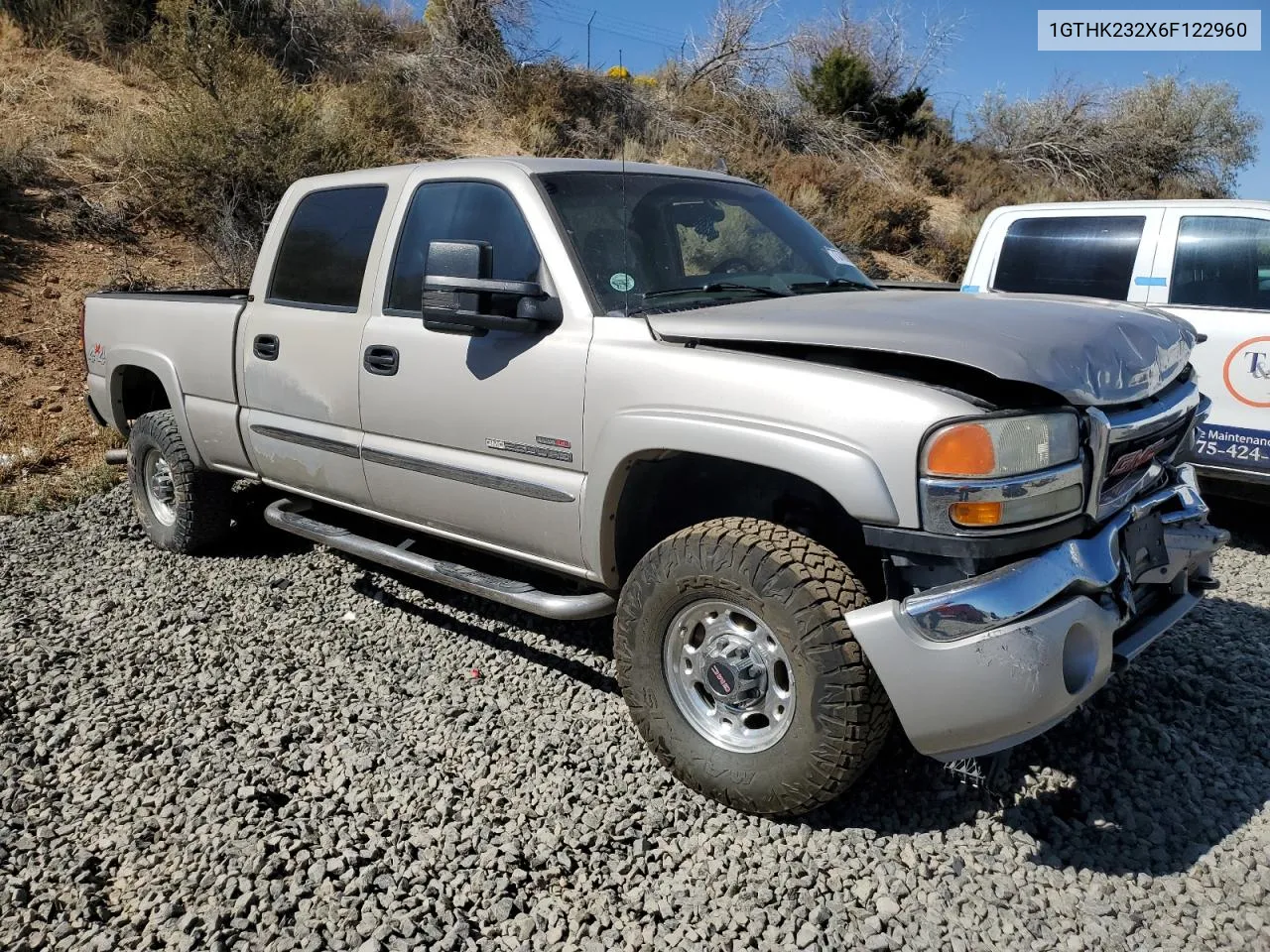 2006 GMC Sierra K2500 Heavy Duty VIN: 1GTHK232X6F122960 Lot: 73706594