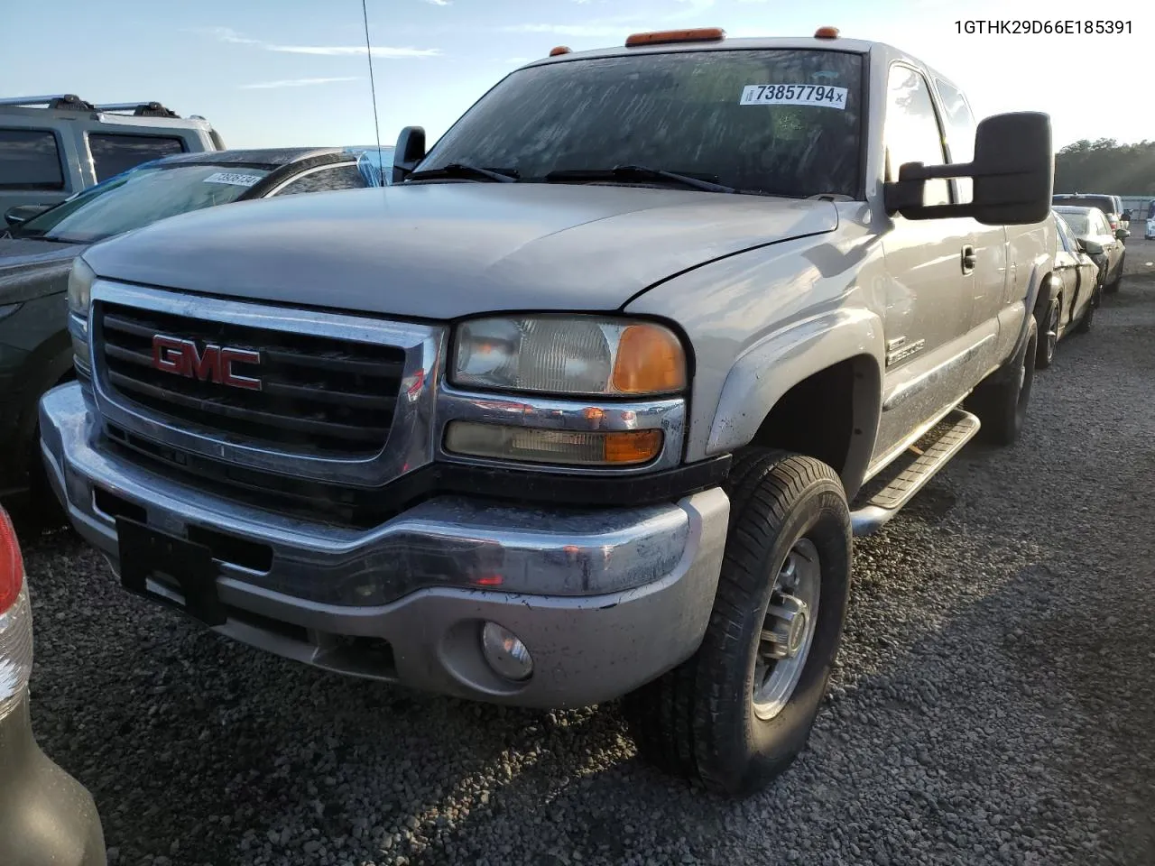 2006 GMC Sierra K2500 Heavy Duty VIN: 1GTHK29D66E185391 Lot: 73857794