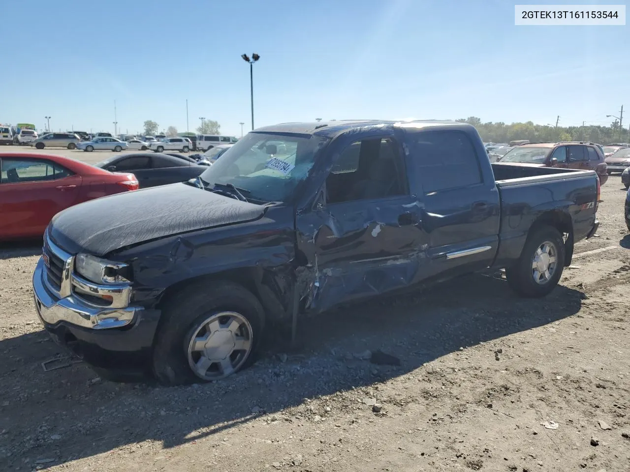 2006 GMC New Sierra K1500 VIN: 2GTEK13T161153544 Lot: 73953794