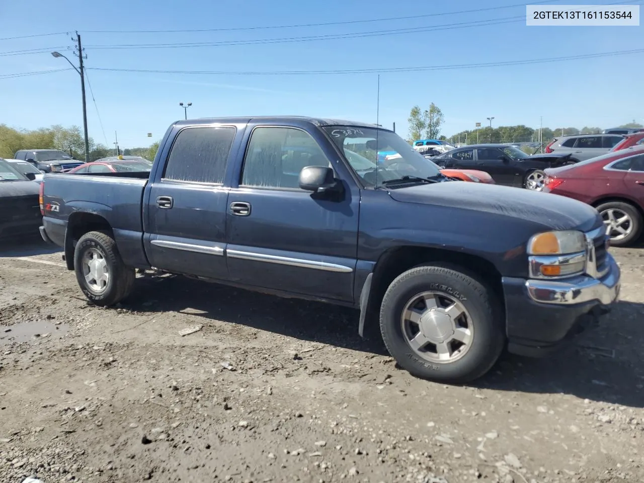 2006 GMC New Sierra K1500 VIN: 2GTEK13T161153544 Lot: 73953794