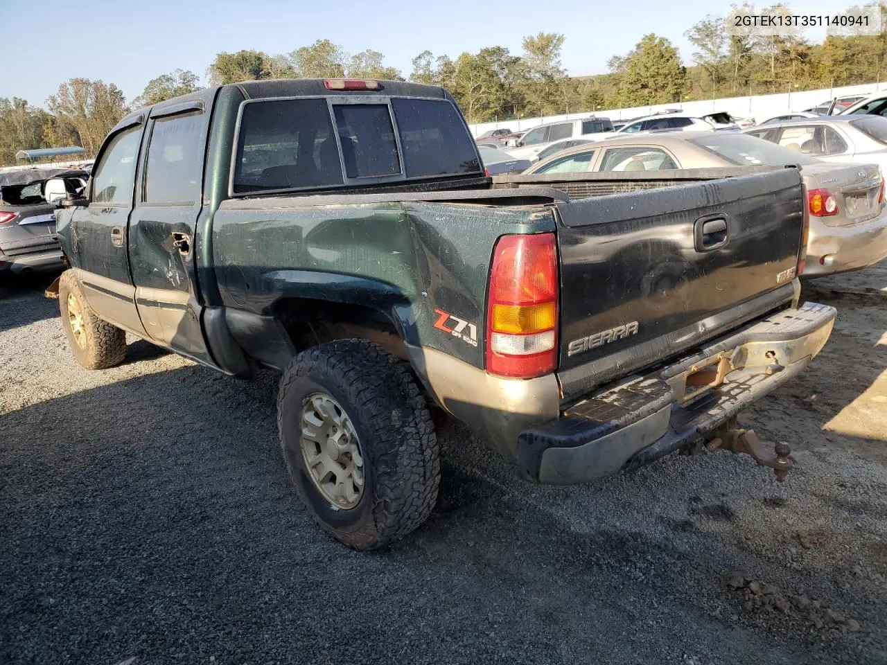 2006 GMC New Sierra K1500 VIN: 2GTEK13T351140941 Lot: 74012284