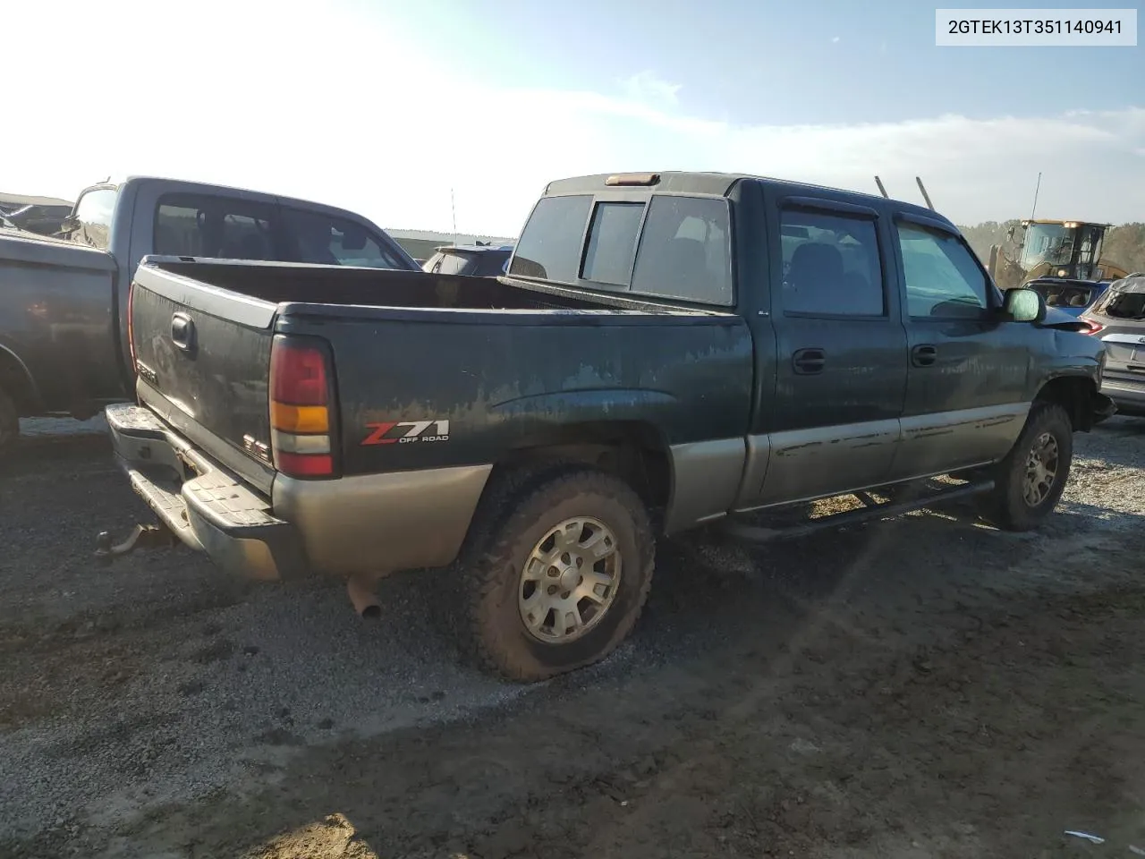 2006 GMC New Sierra K1500 VIN: 2GTEK13T351140941 Lot: 74012284