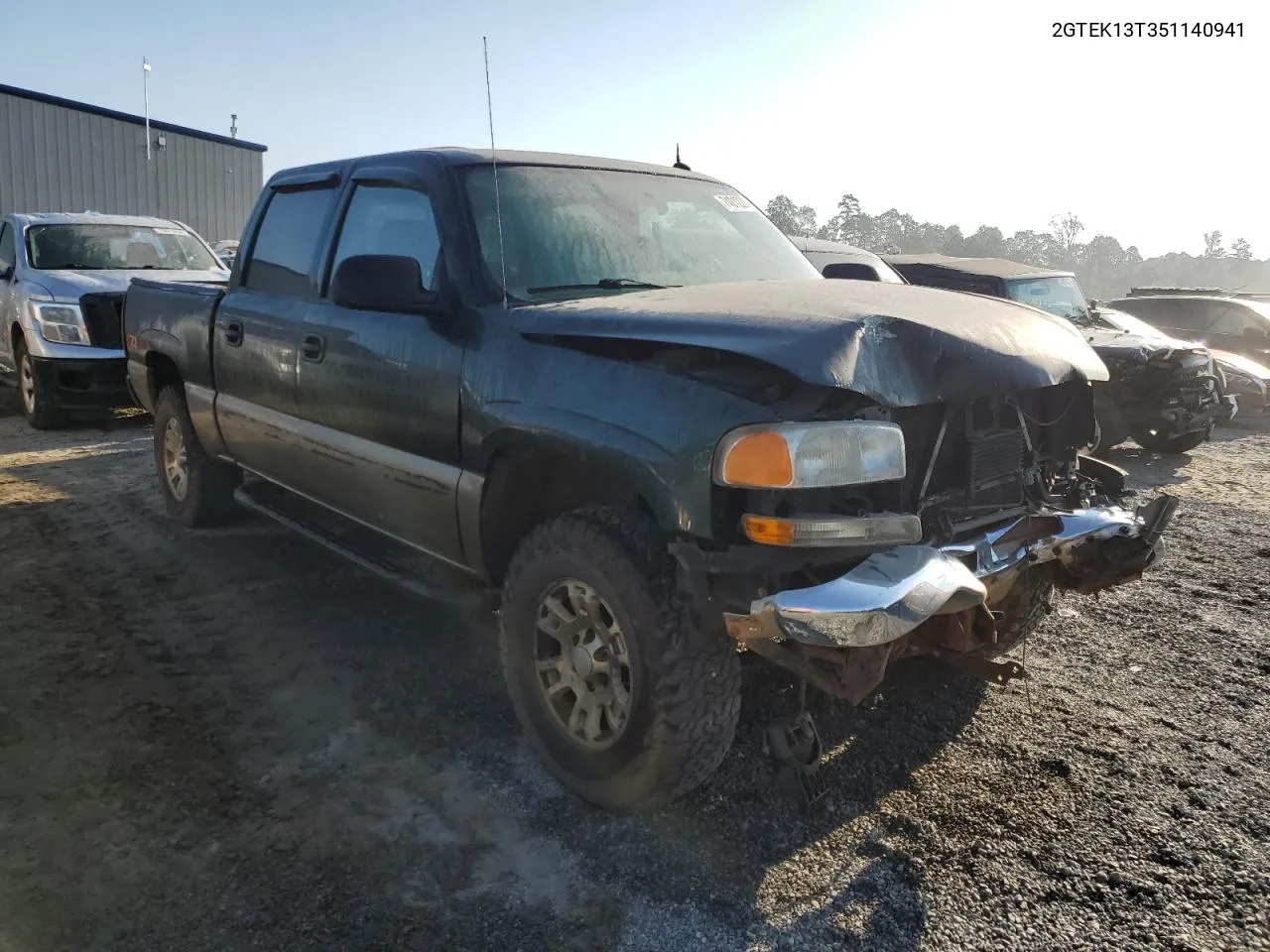 2006 GMC New Sierra K1500 VIN: 2GTEK13T351140941 Lot: 74012284