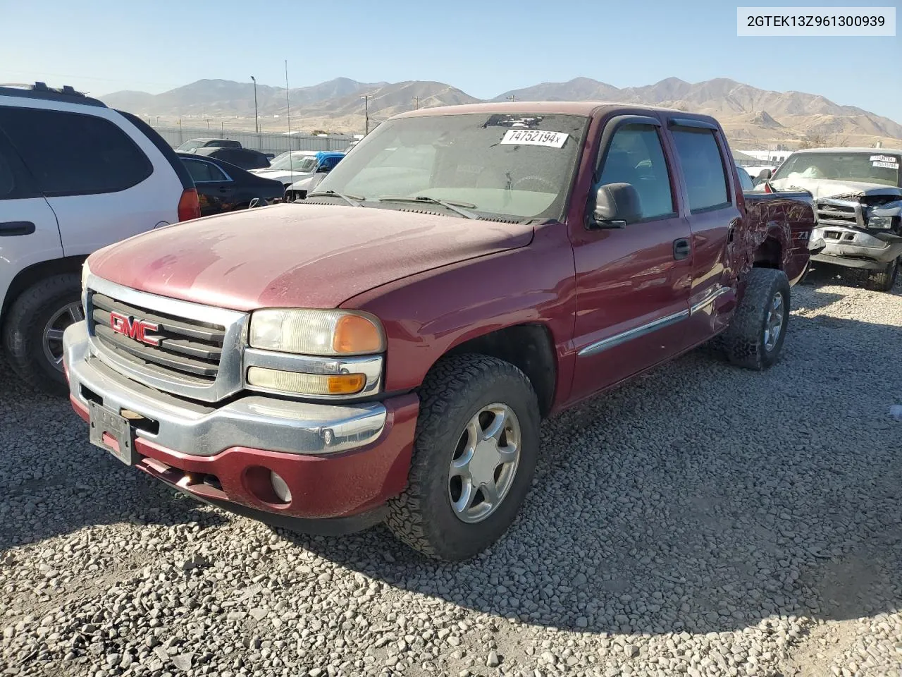 2006 GMC New Sierra K1500 VIN: 2GTEK13Z961300939 Lot: 74752194