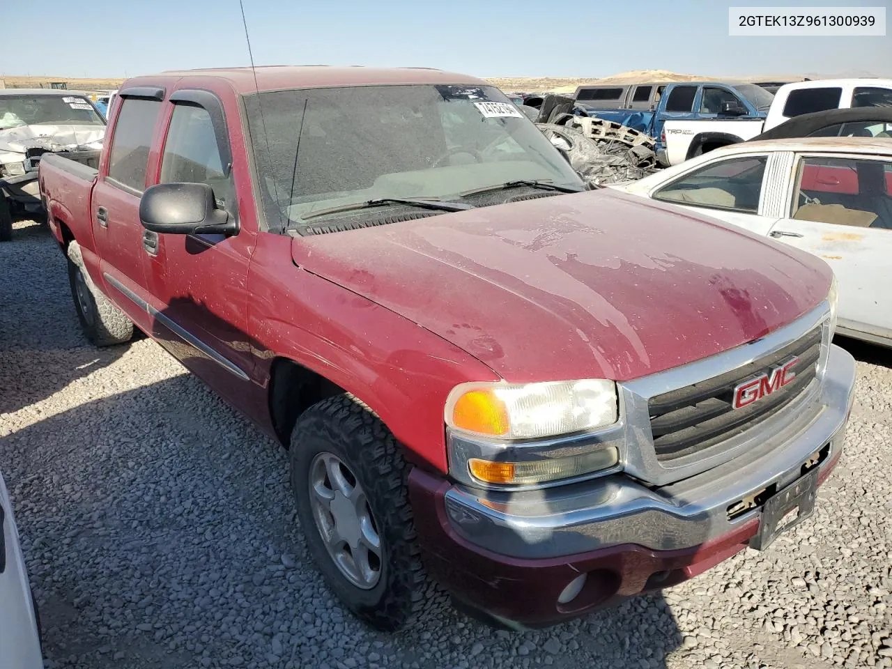 2006 GMC New Sierra K1500 VIN: 2GTEK13Z961300939 Lot: 74752194