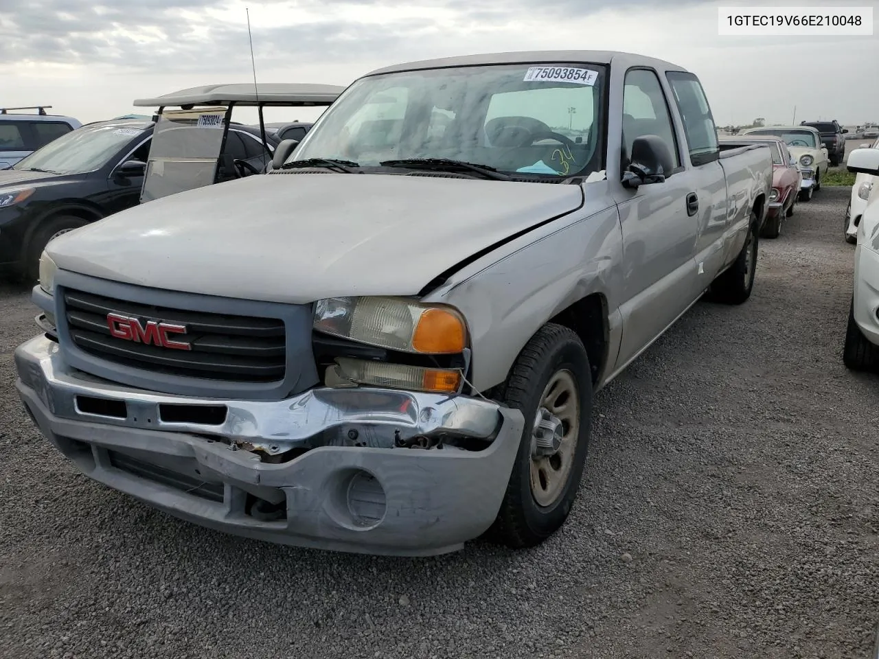 2006 GMC New Sierra C1500 VIN: 1GTEC19V66E210048 Lot: 75093854