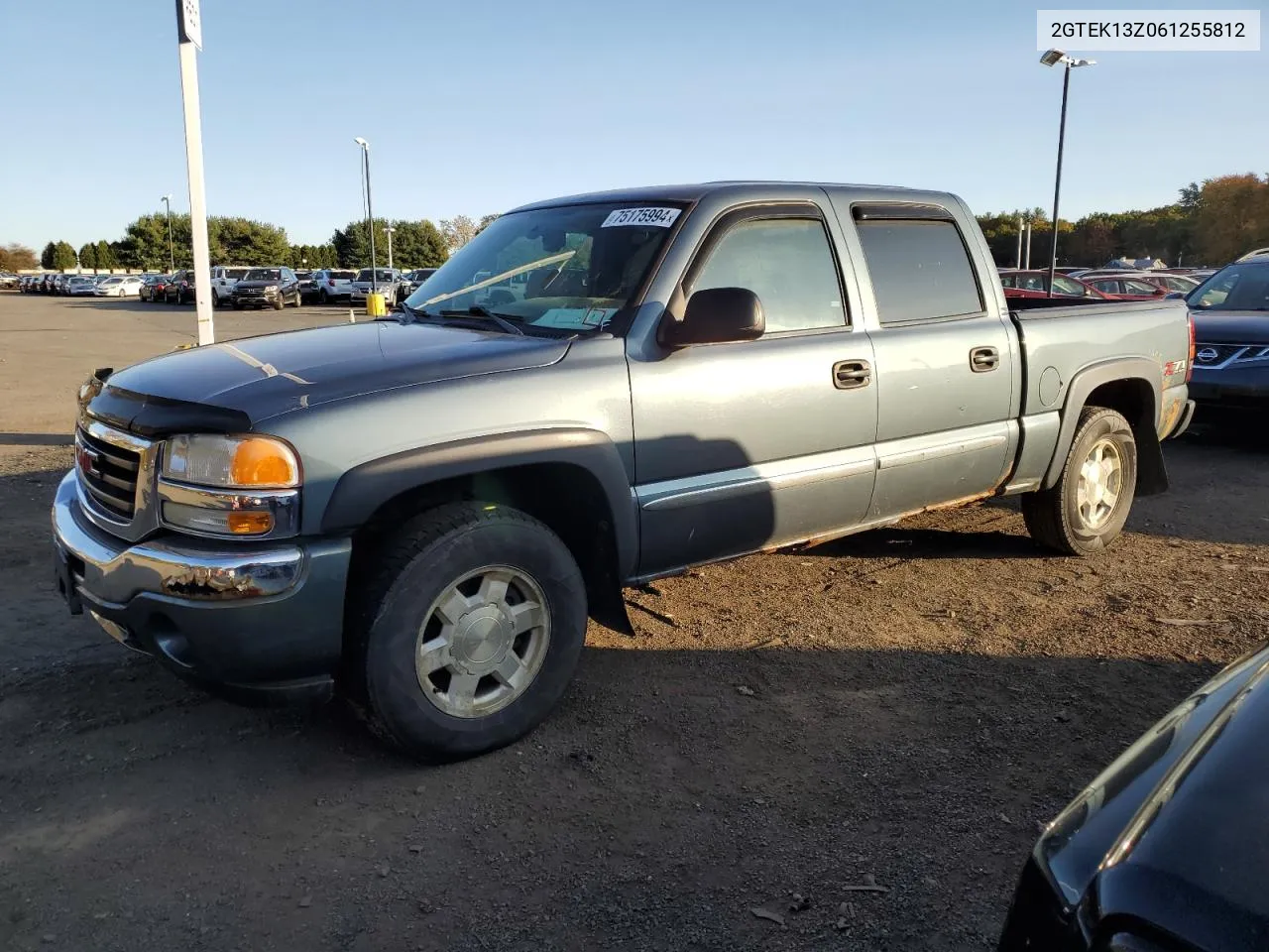 2006 GMC New Sierra K1500 VIN: 2GTEK13Z061255812 Lot: 75175994