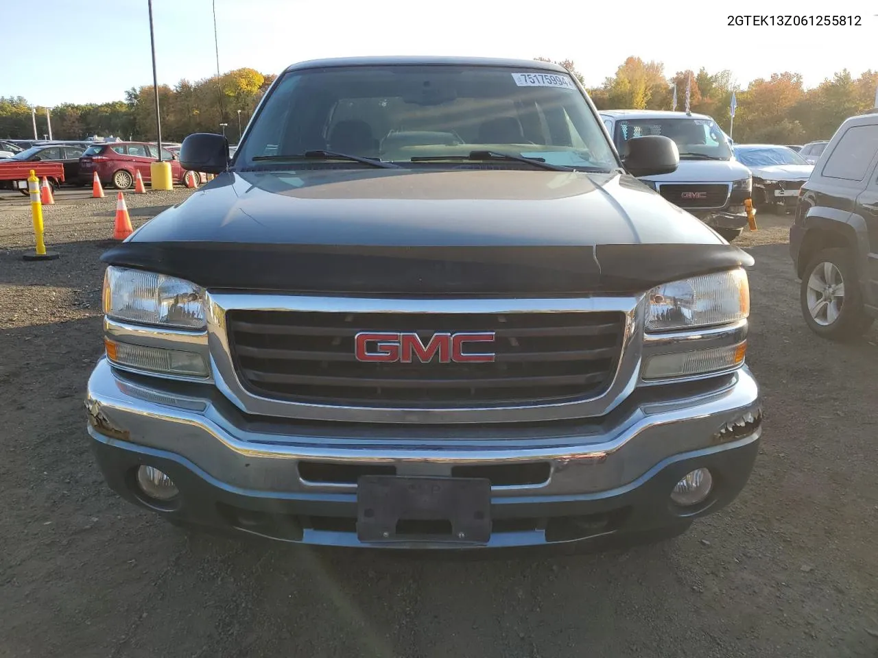 2006 GMC New Sierra K1500 VIN: 2GTEK13Z061255812 Lot: 75175994