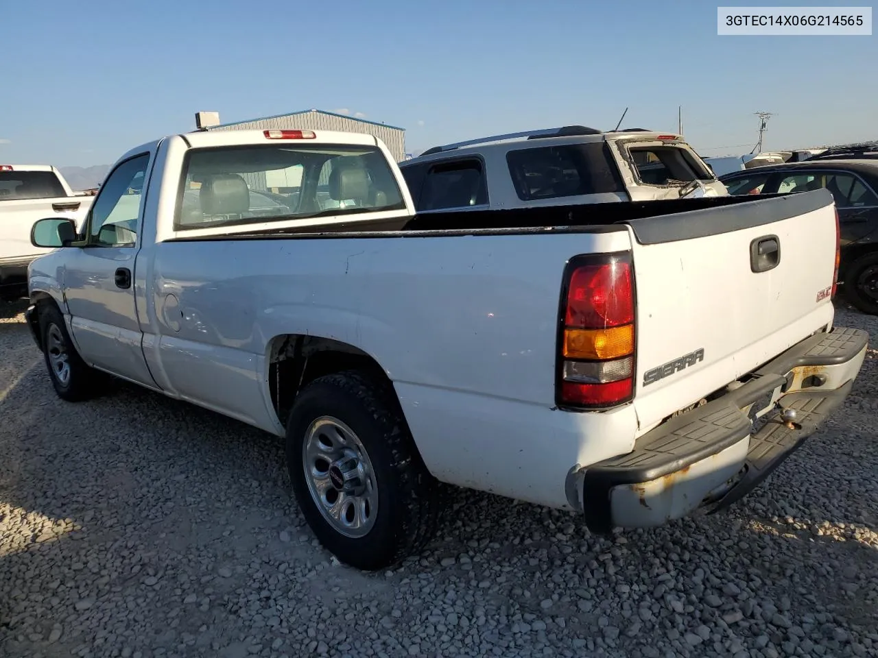 2006 GMC New Sierra C1500 VIN: 3GTEC14X06G214565 Lot: 75223694