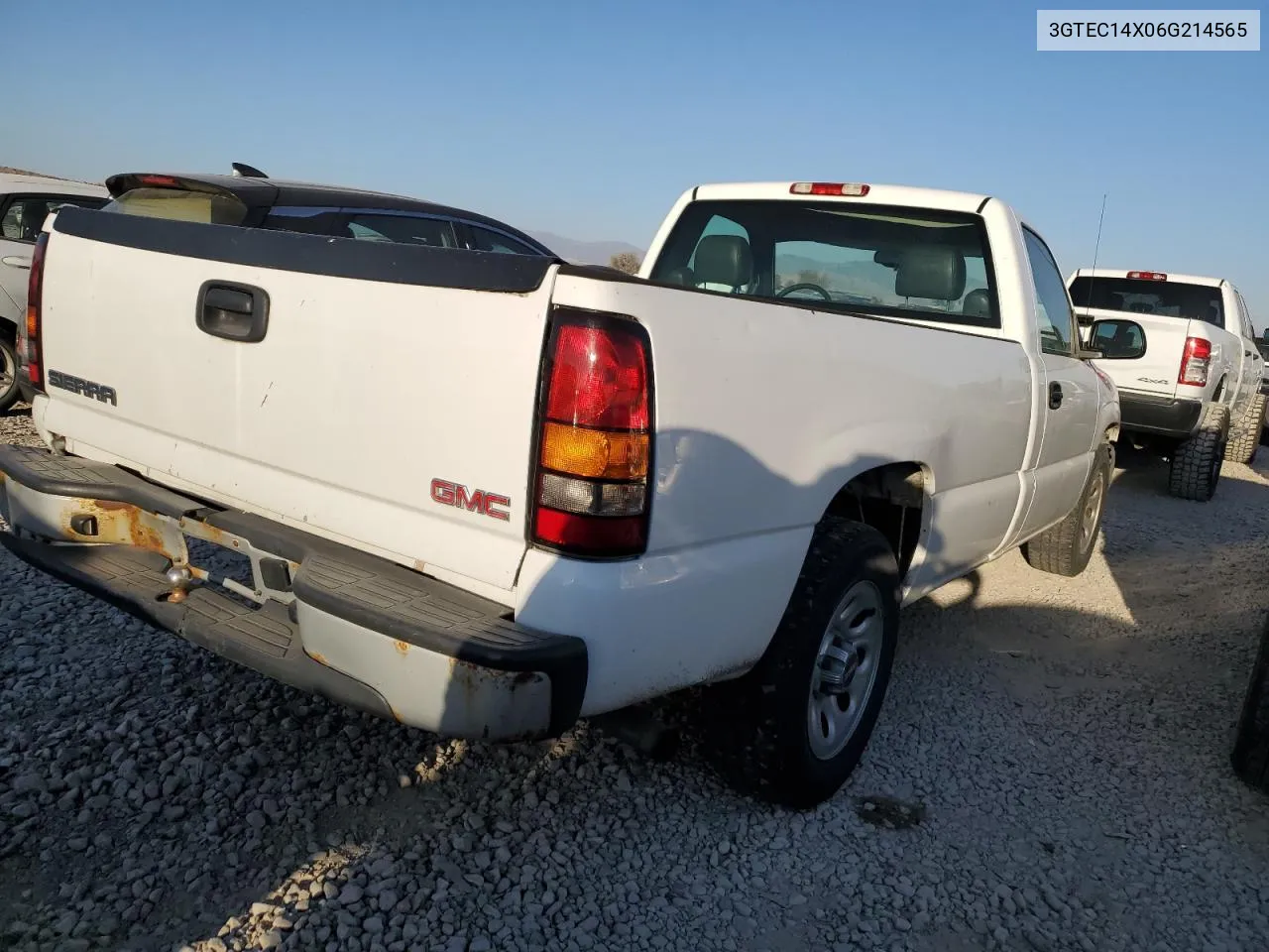 2006 GMC New Sierra C1500 VIN: 3GTEC14X06G214565 Lot: 75223694