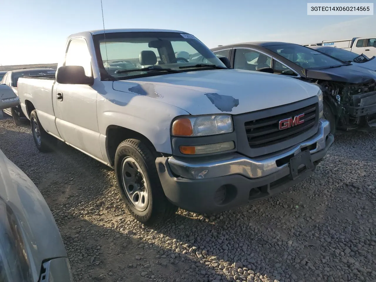 2006 GMC New Sierra C1500 VIN: 3GTEC14X06G214565 Lot: 75223694