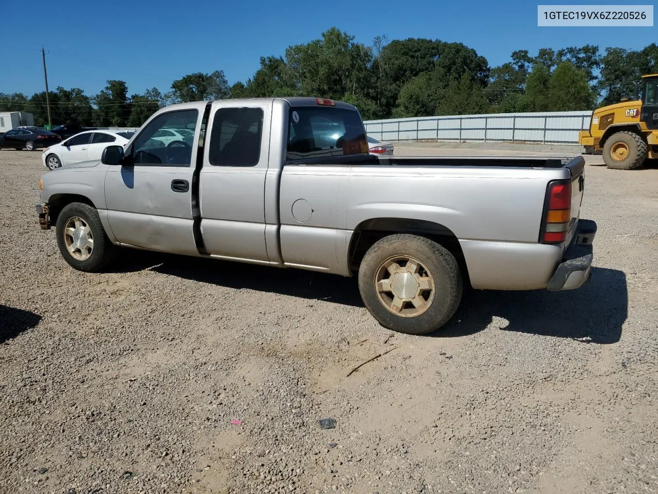 2006 GMC New Sierra C1500 VIN: 1GTEC19VX6Z220526 Lot: 75299874