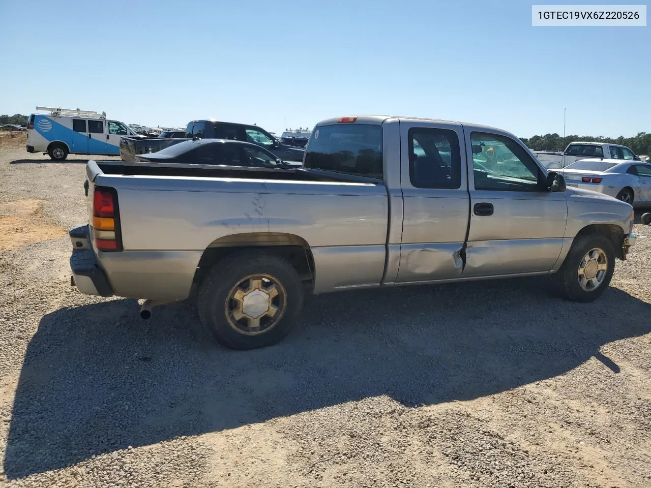 2006 GMC New Sierra C1500 VIN: 1GTEC19VX6Z220526 Lot: 75299874