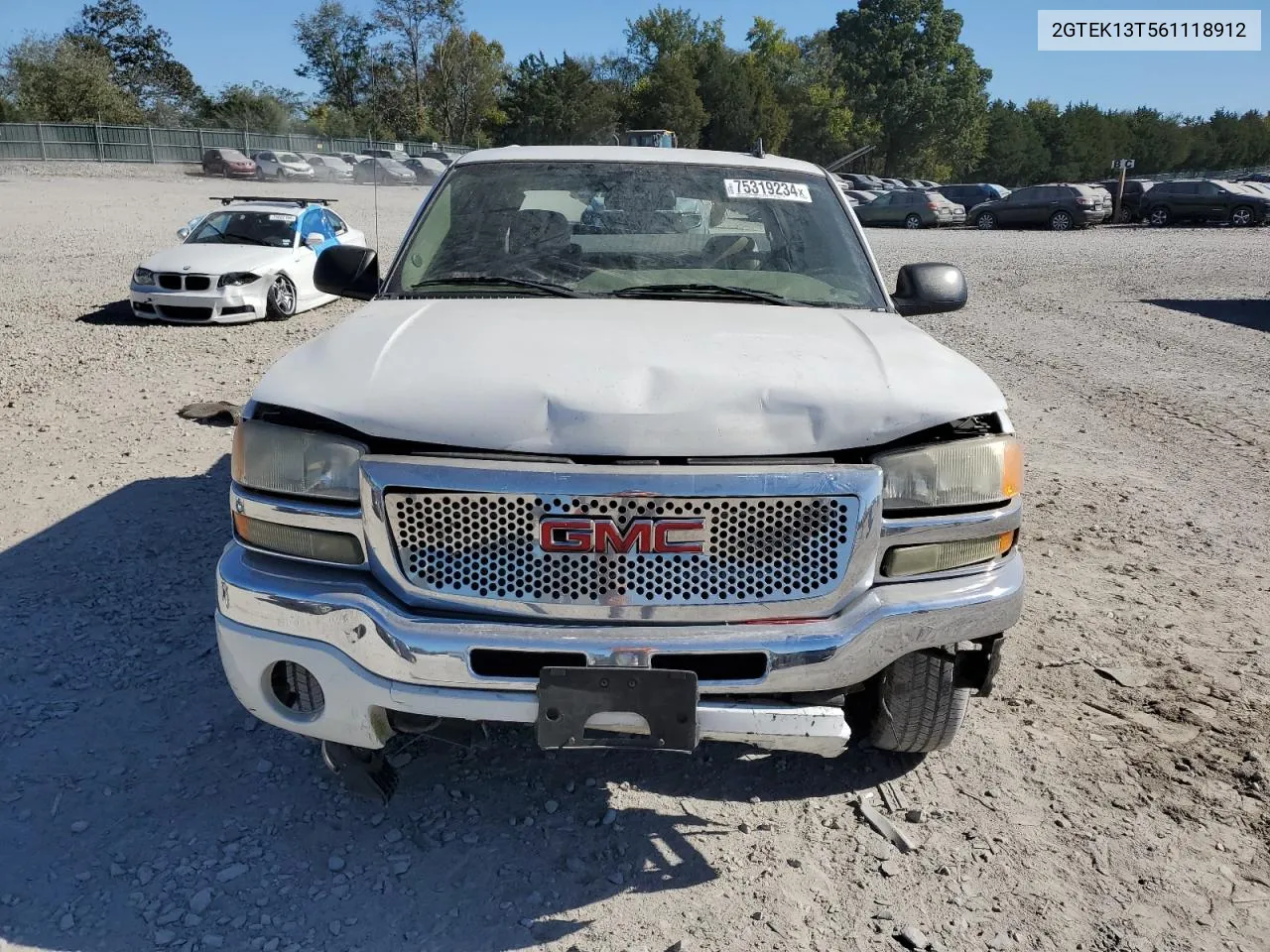 2006 GMC New Sierra K1500 VIN: 2GTEK13T561118912 Lot: 75319234