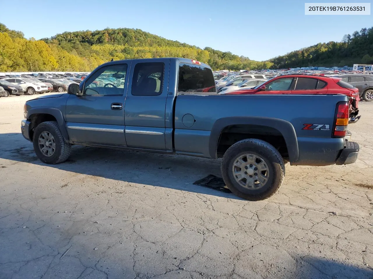 2006 GMC New Sierra K1500 VIN: 2GTEK19B761263531 Lot: 75464764