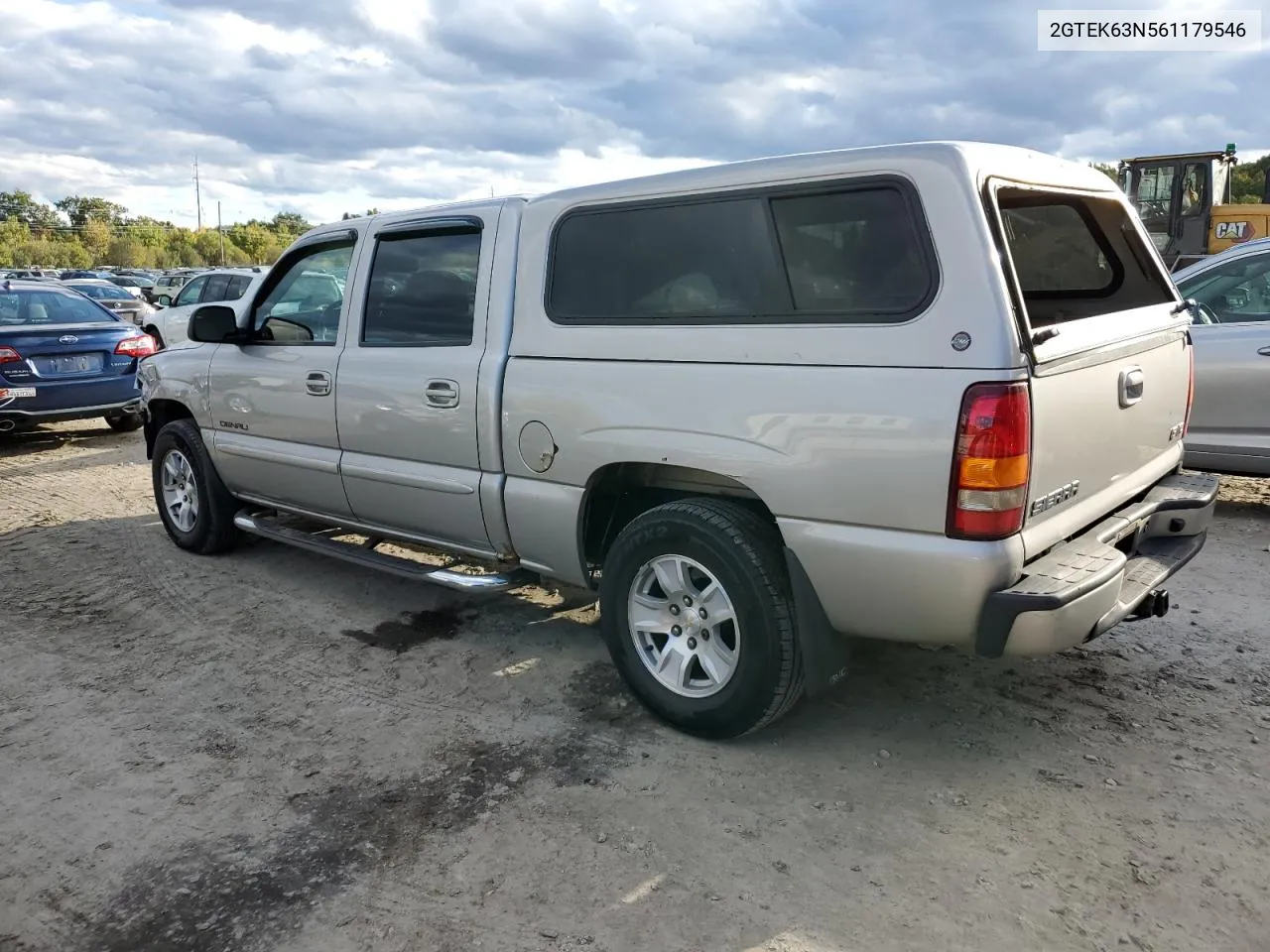 2006 GMC Sierra K1500 Denali VIN: 2GTEK63N561179546 Lot: 75612644