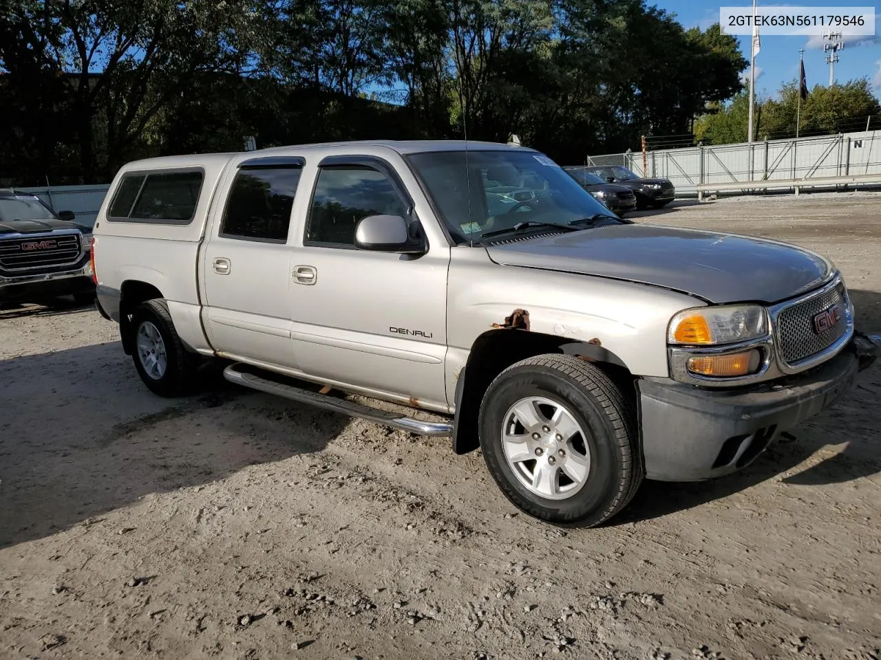 2006 GMC Sierra K1500 Denali VIN: 2GTEK63N561179546 Lot: 75612644