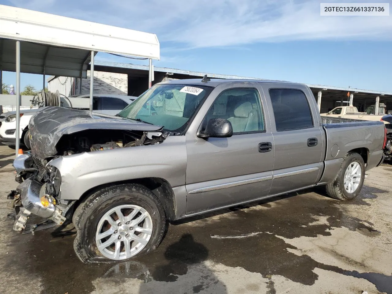 2006 GMC New Sierra C1500 VIN: 2GTEC13Z661337136 Lot: 75820064