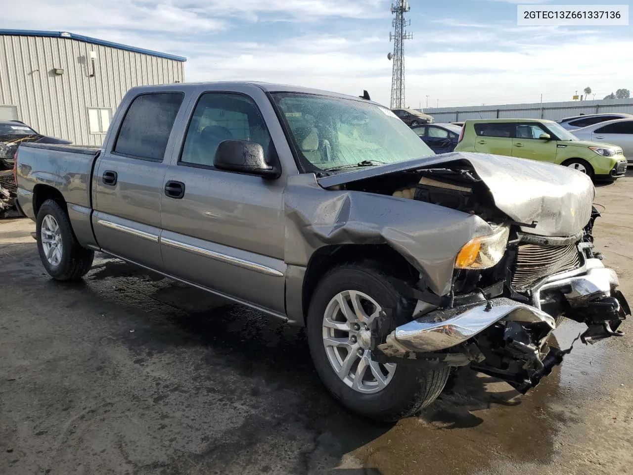 2006 GMC New Sierra C1500 VIN: 2GTEC13Z661337136 Lot: 75820064