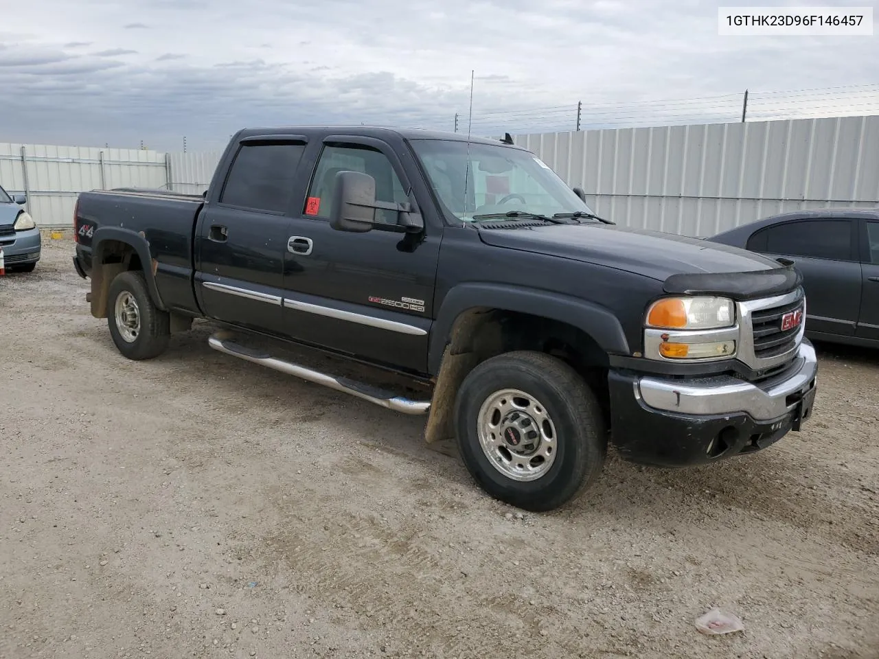 2006 GMC Sierra K2500 Heavy Duty VIN: 1GTHK23D96F146457 Lot: 76029344