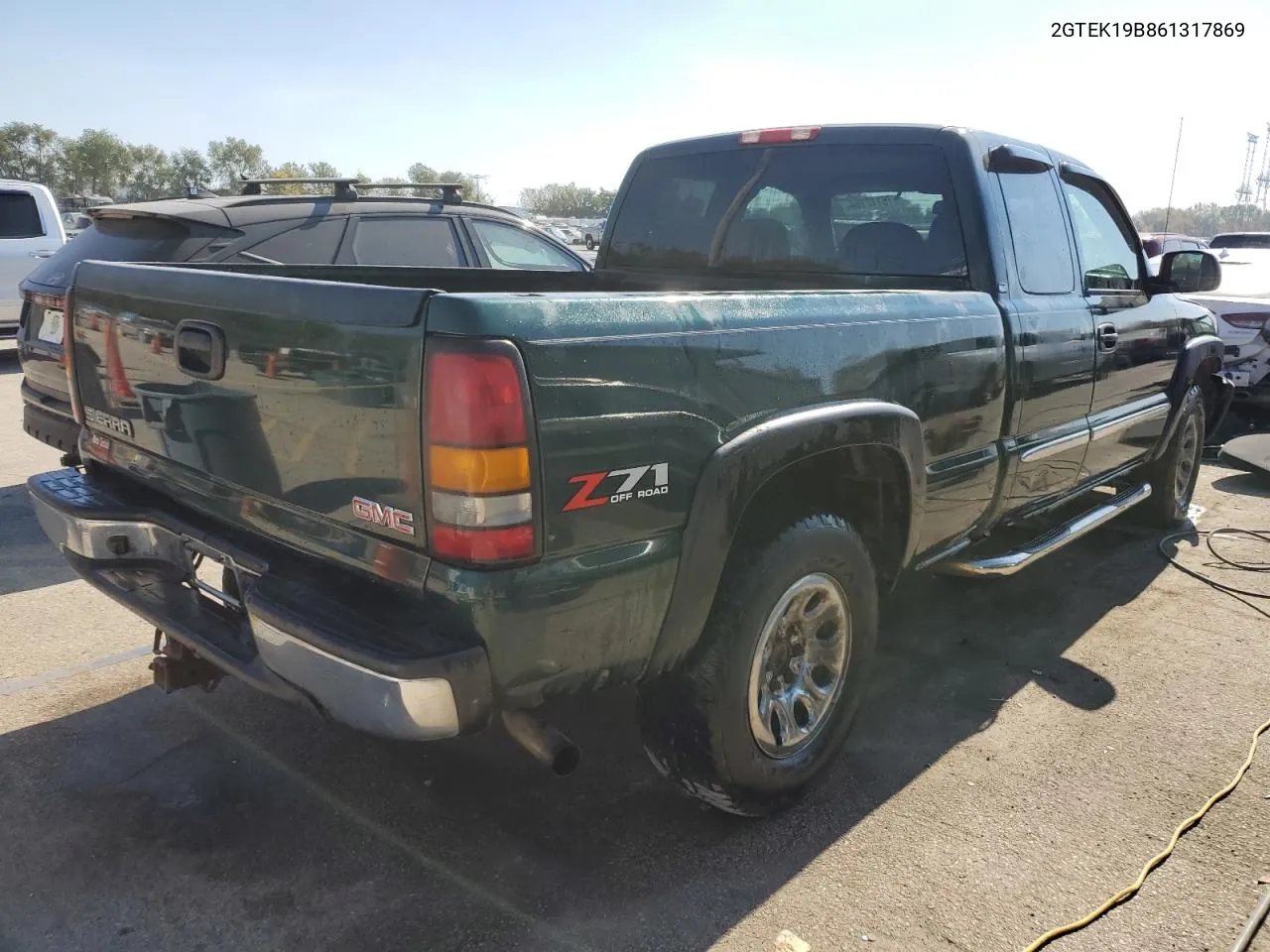 2006 GMC New Sierra K1500 VIN: 2GTEK19B861317869 Lot: 76112194