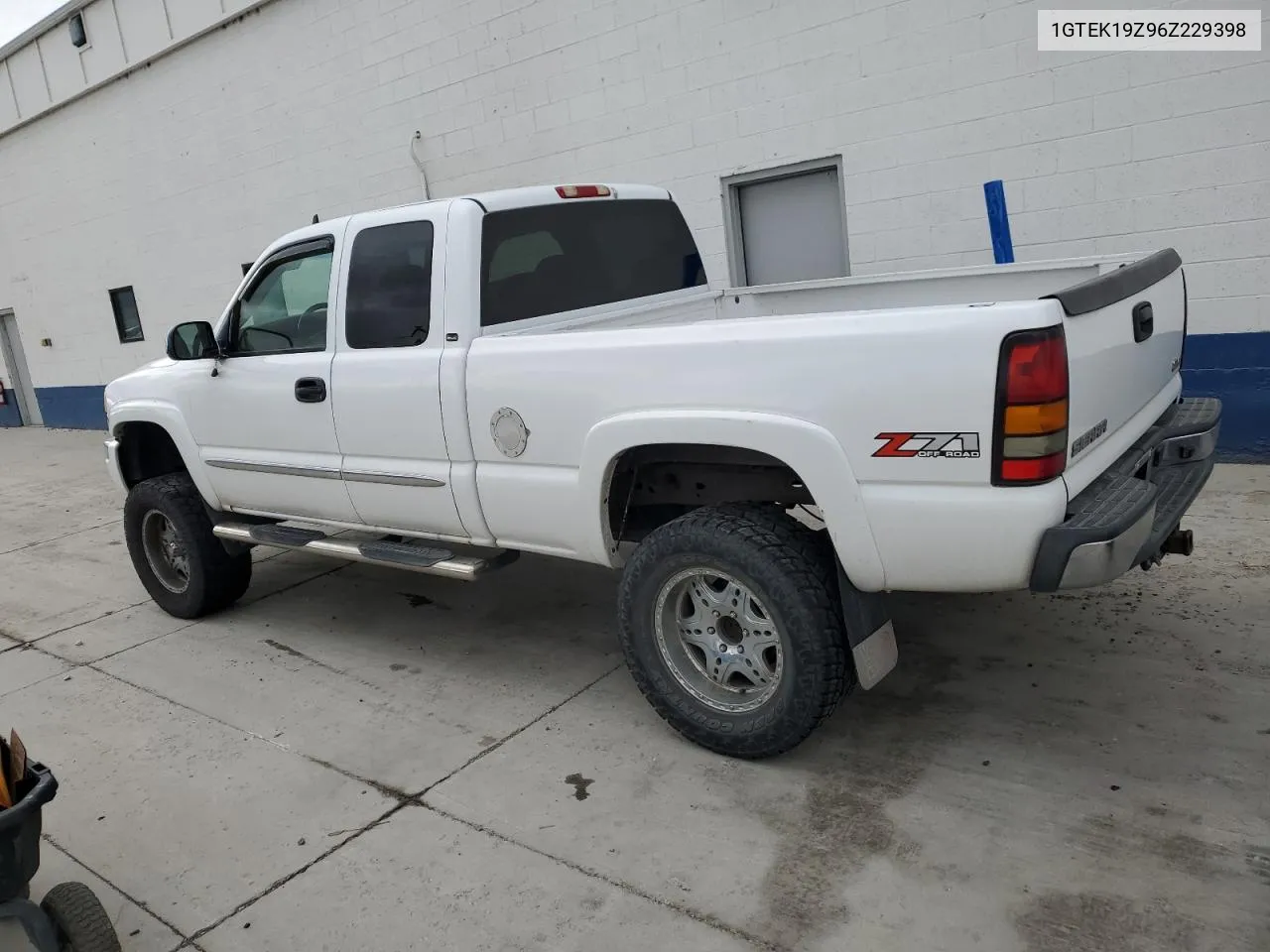 2006 GMC New Sierra K1500 VIN: 1GTEK19Z96Z229398 Lot: 76571704