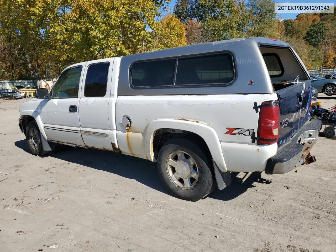 2006 GMC New Sierra K1500 VIN: 2GTEK19B361291343 Lot: 76788194