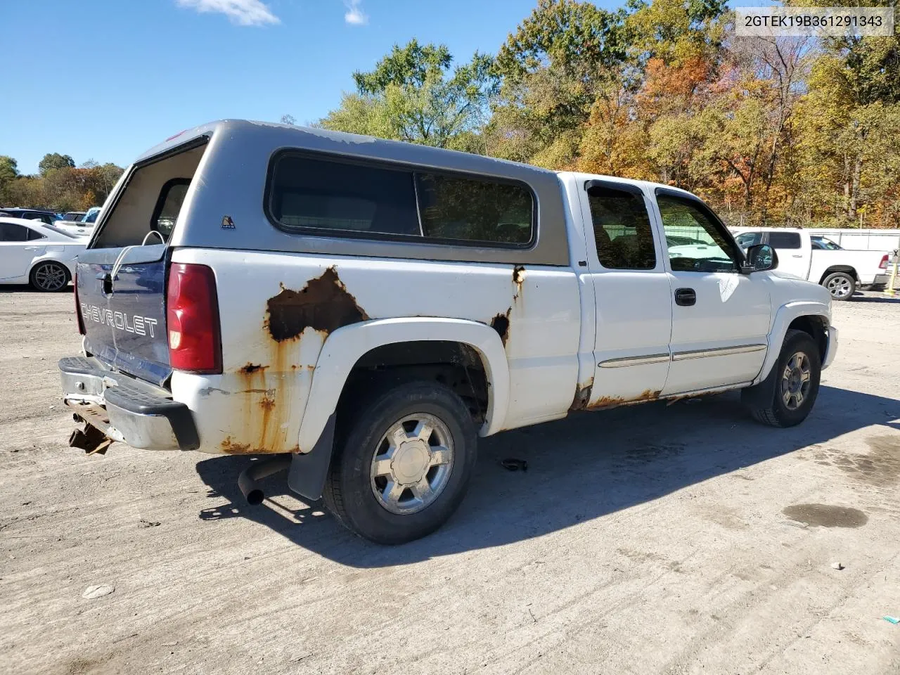 2006 GMC New Sierra K1500 VIN: 2GTEK19B361291343 Lot: 76788194