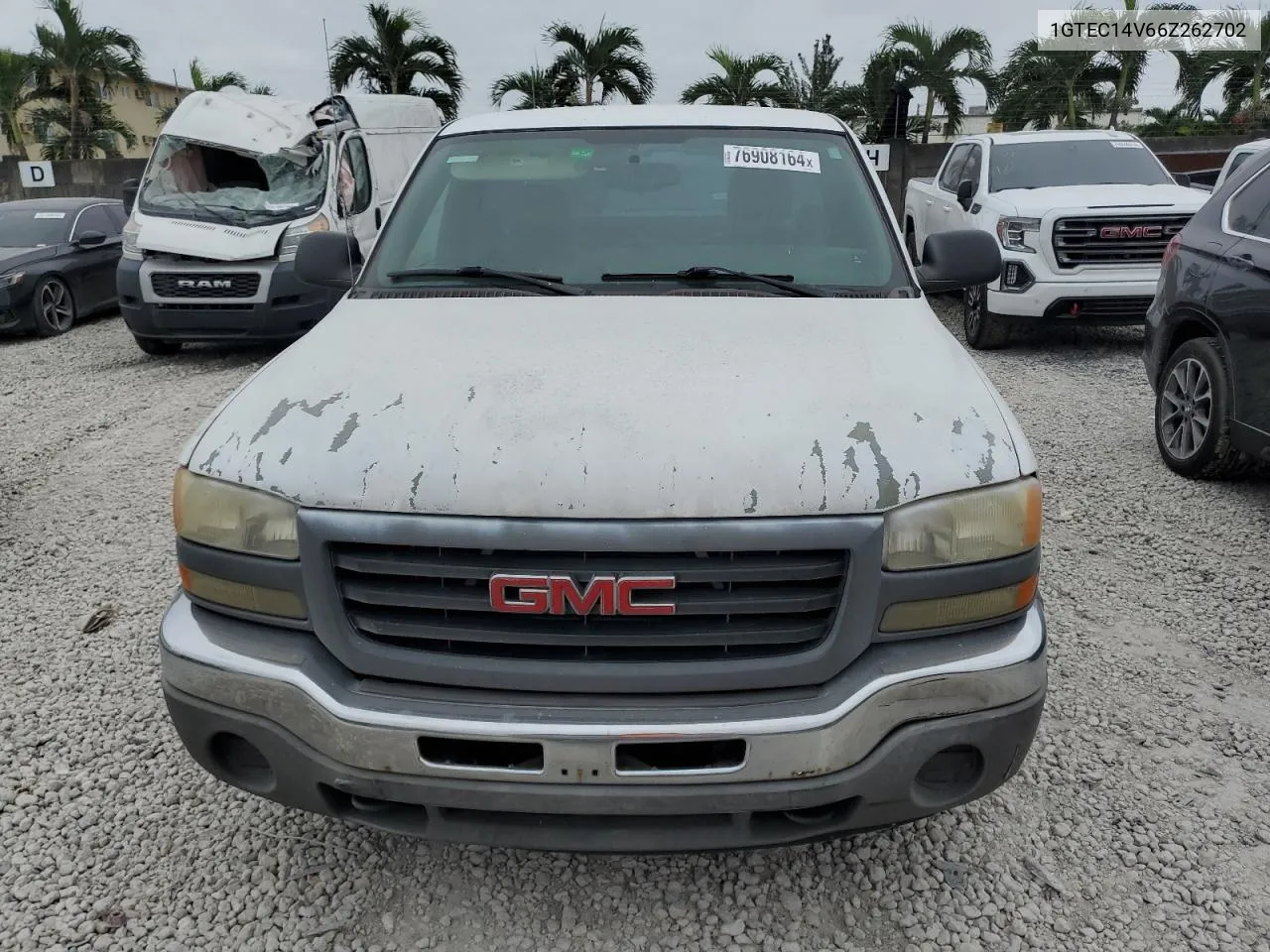 2006 GMC New Sierra C1500 VIN: 1GTEC14V66Z262702 Lot: 76908164